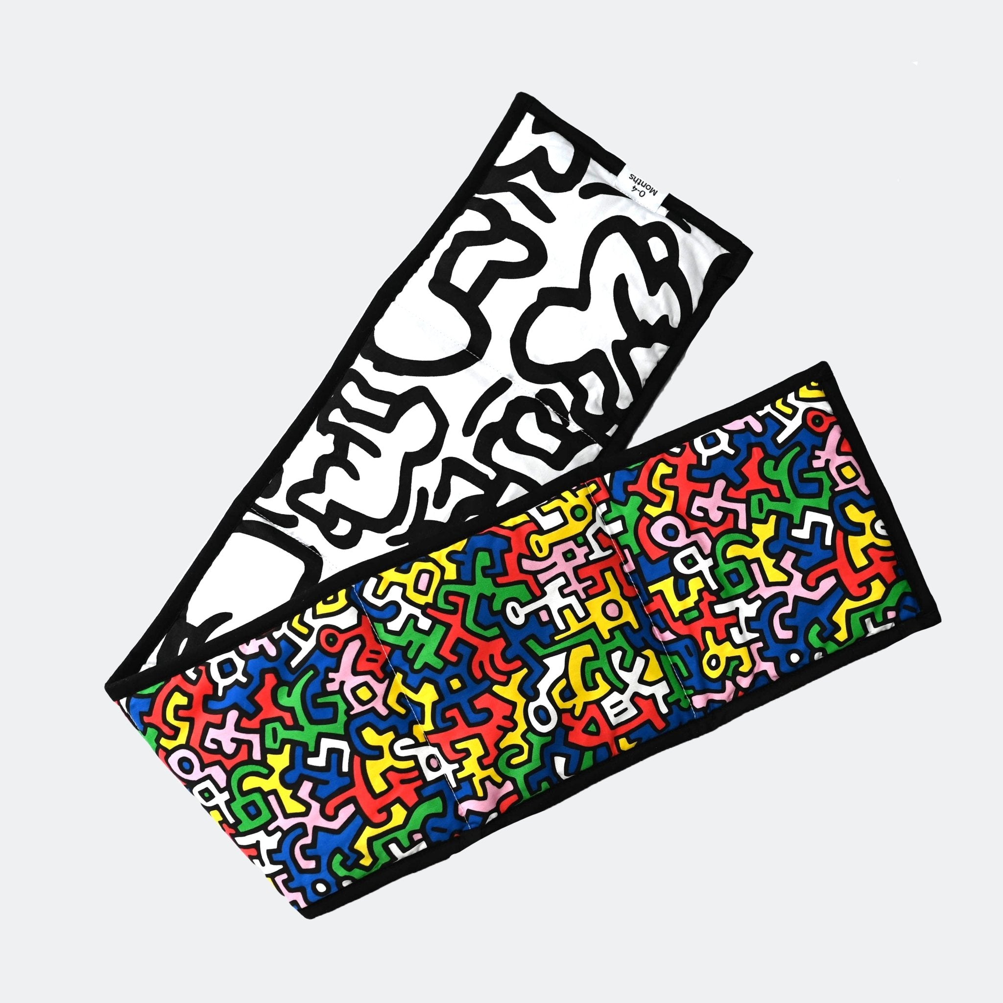 ETTA LOVES x KEITH HARING SENSORY STRIP - reversible newborn to 4 months / 5+ months - Etta Loves