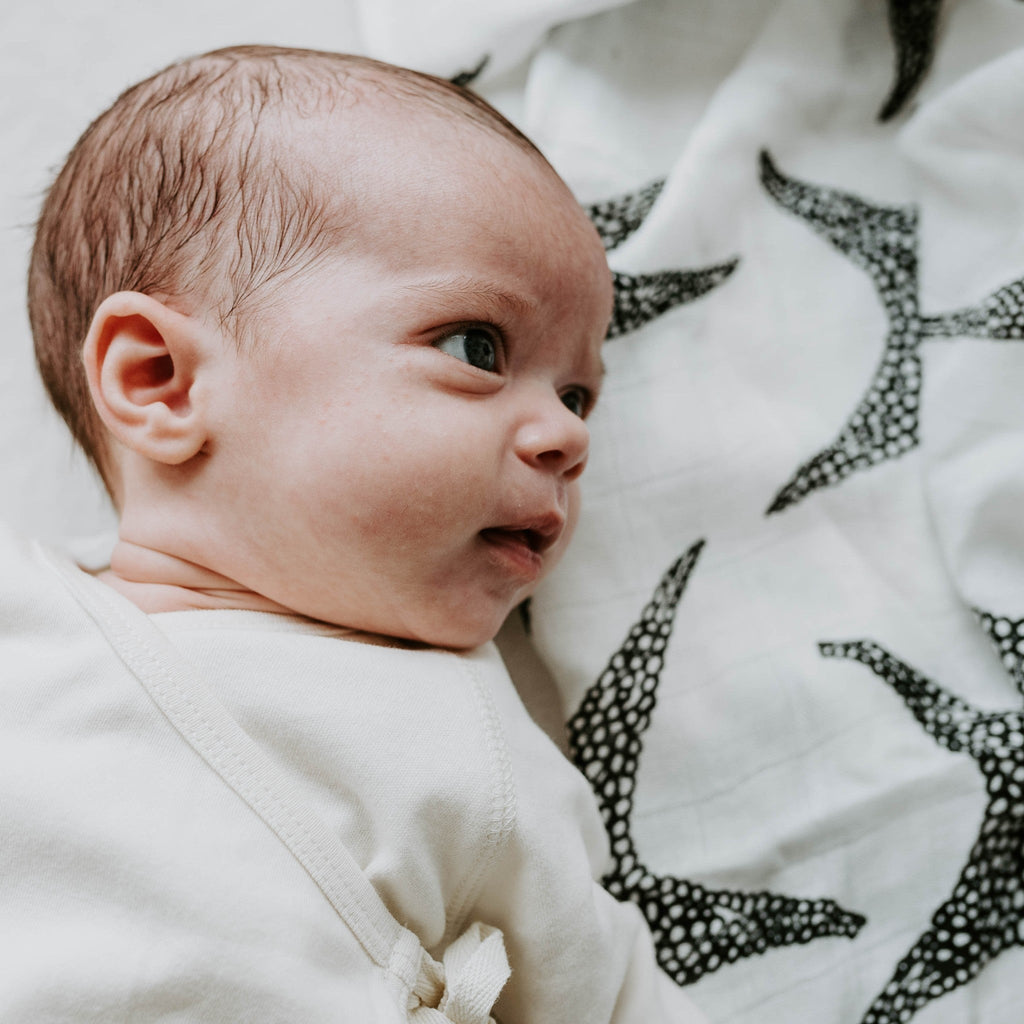 ANIMAL PRINT MUSLIN 3 - PACK - for newborn to 4 month old babies - Etta Loves