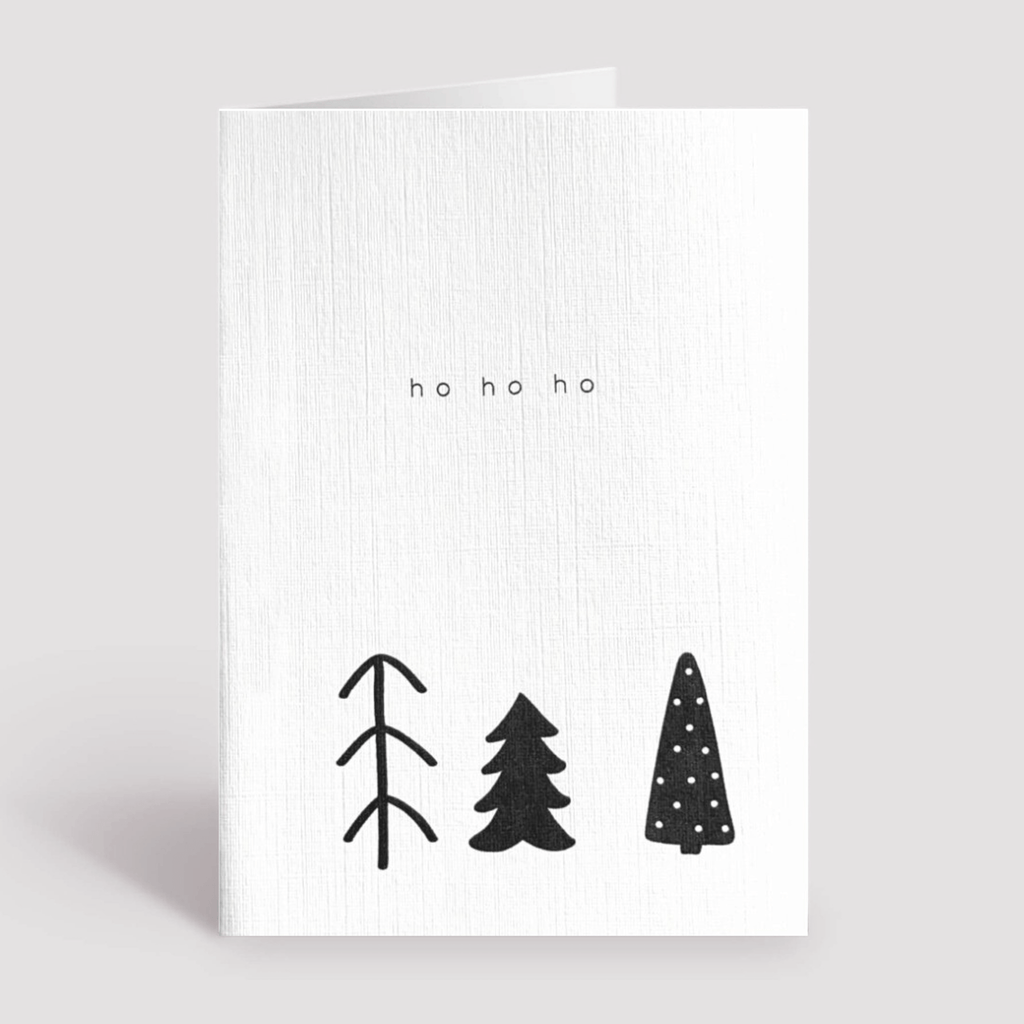 BABY CHRISTMAS CARD - Trees - Etta Loves