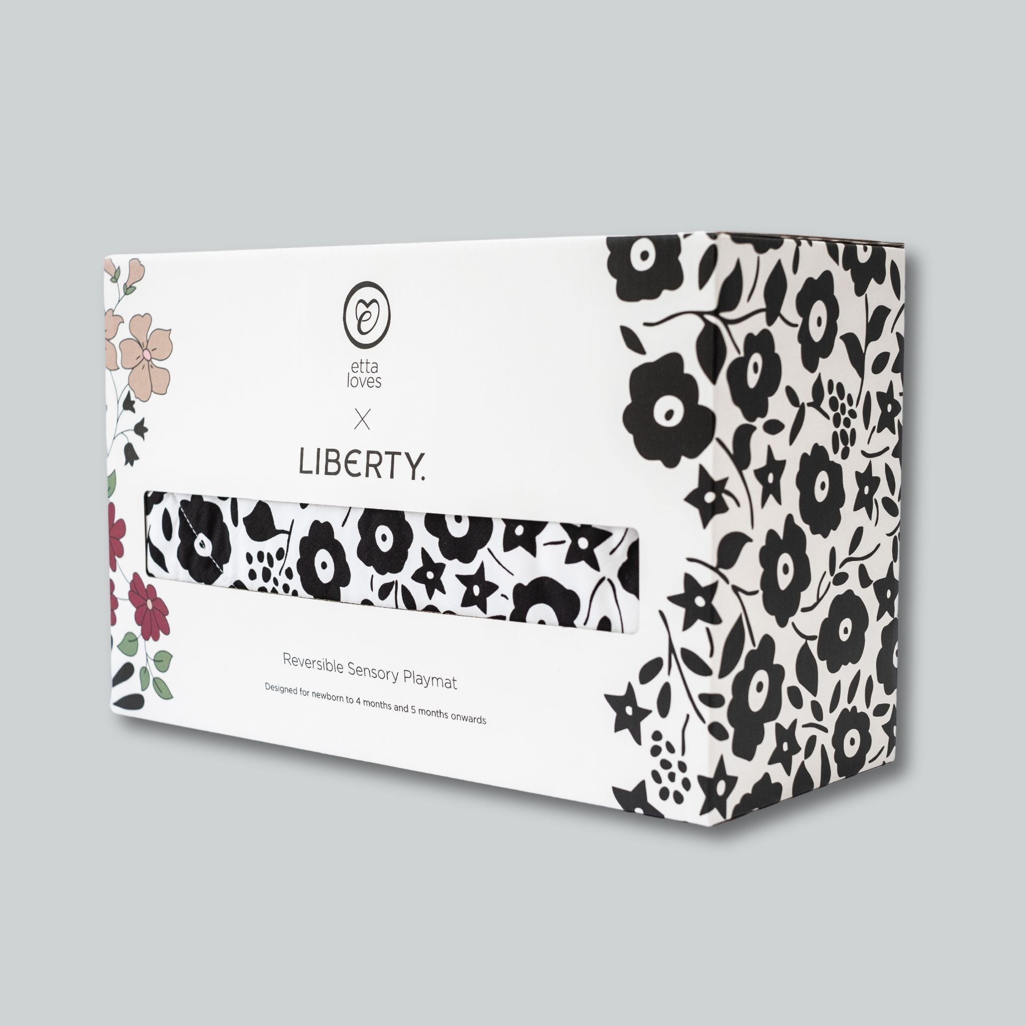 ETTA LOVES x LIBERTY – Reversible Sensory Playmat (suitable from birth) - Etta Loves