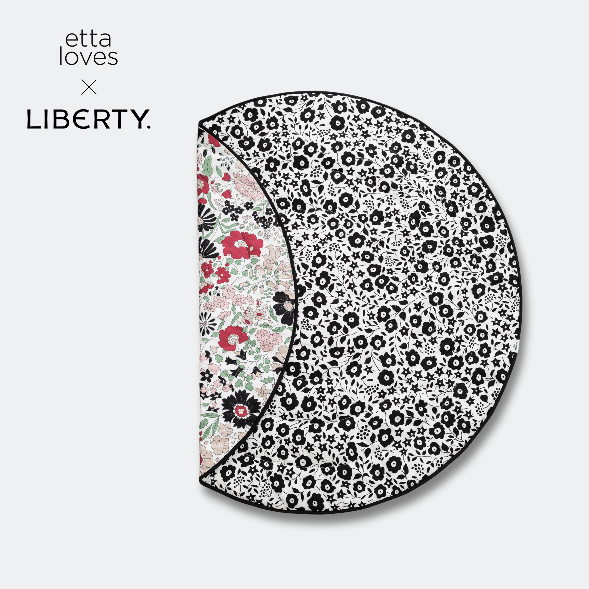 ETTA LOVES x LIBERTY – Reversible Sensory Playmat (suitable from birth) - Etta Loves