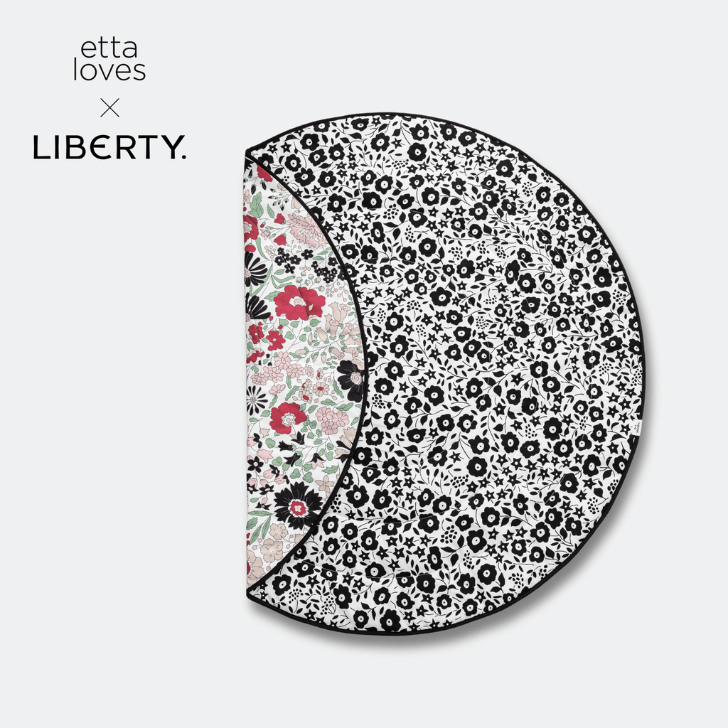 ETTA LOVES x LIBERTY – Reversible Sensory Playmat (suitable from birth) - Etta Loves