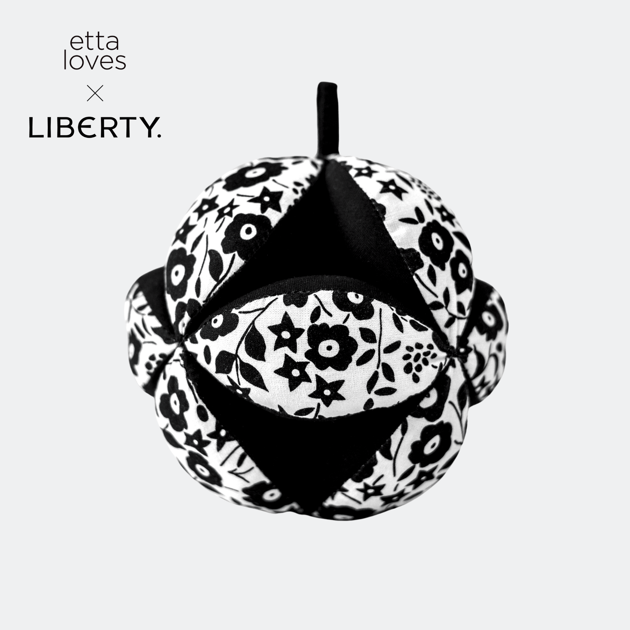 ETTA LOVES x LIBERTY – Sensory Grasp Ball (Suitable from birth) - Etta Loves
