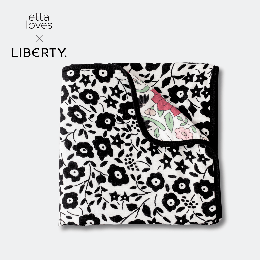 ETTA LOVES x LIBERTY – Sensory Muslin Blanket (Suitable from birth) - Etta Loves