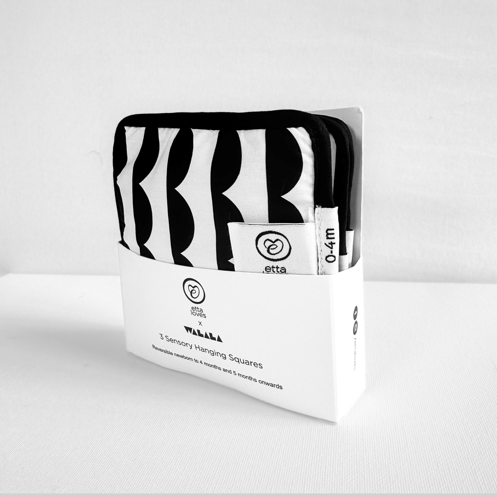 ETTA LOVES X WALALA - PLAYMAT AND HANGING SQUARES BUNDLE - for babies' first year - Etta Loves