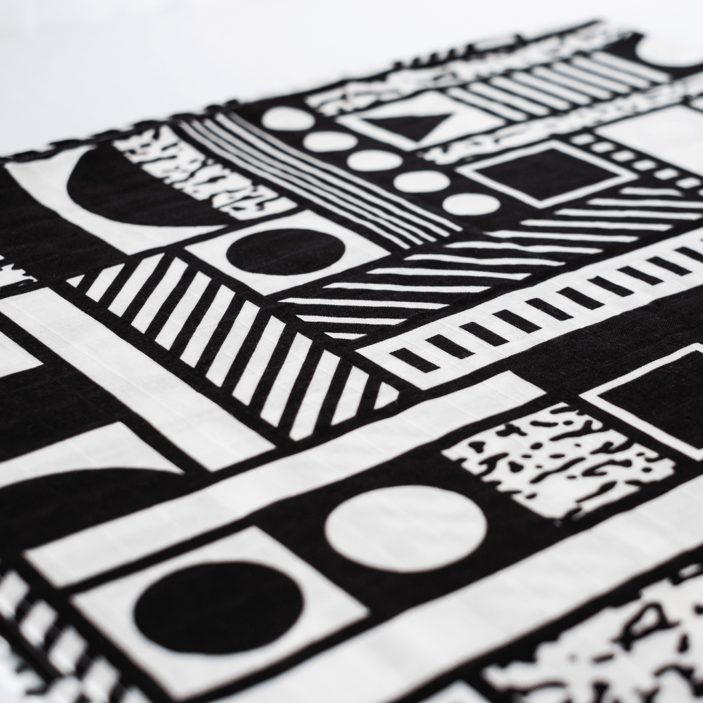 ETTA LOVES x WALALA STUDIO 'MONO' MUSLIN - for newborn to 4 months old babies - Etta Loves