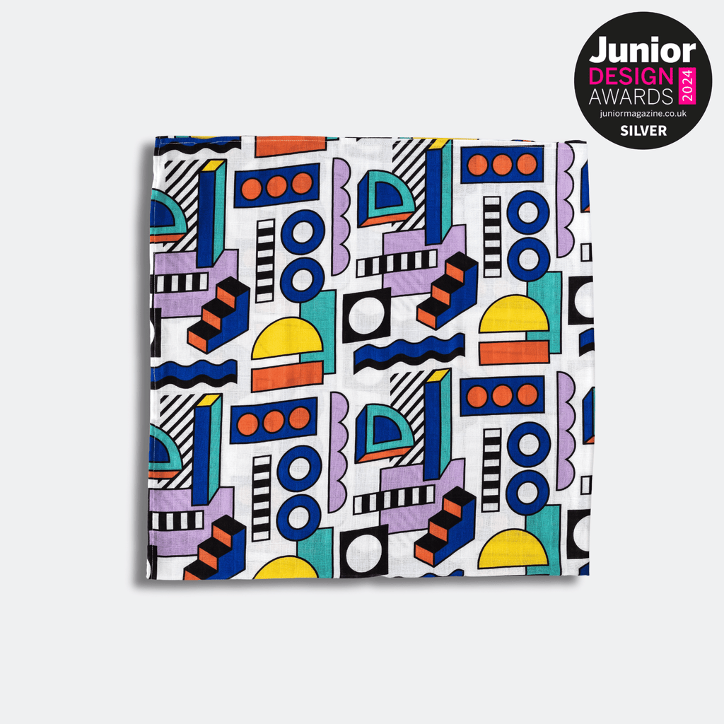 ETTA LOVES x WALALA STUDIO 'SHAPES' MUSLIN - for 5+ month old babies - Etta Loves