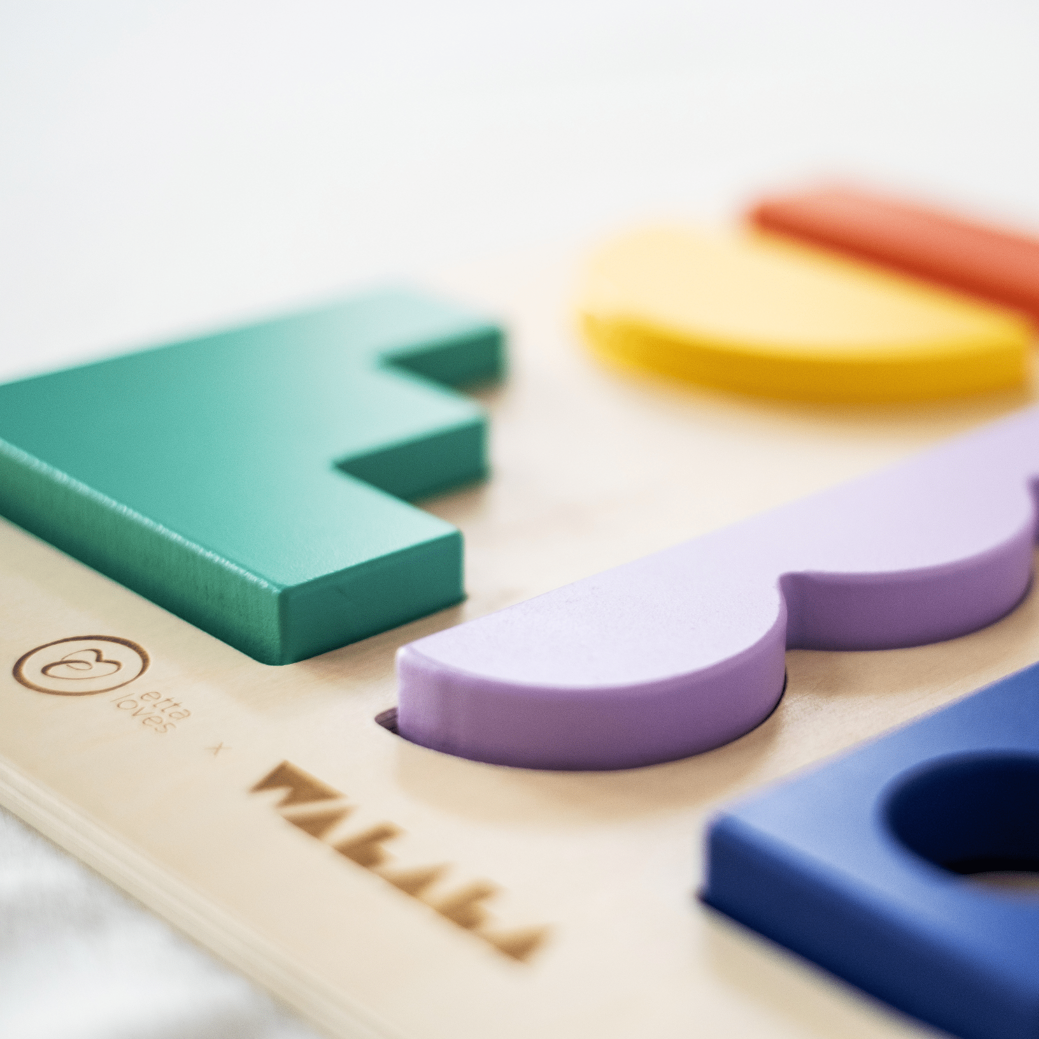 WOODEN PUZZLE BOARD - ETTA LOVES X WALALA STUDIO - Etta Loves