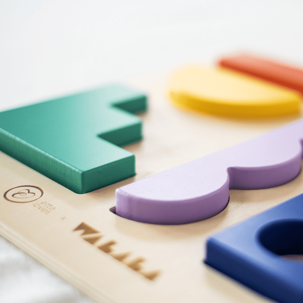 WOODEN PUZZLE BOARD - ETTA LOVES X WALALA STUDIO - Etta Loves
