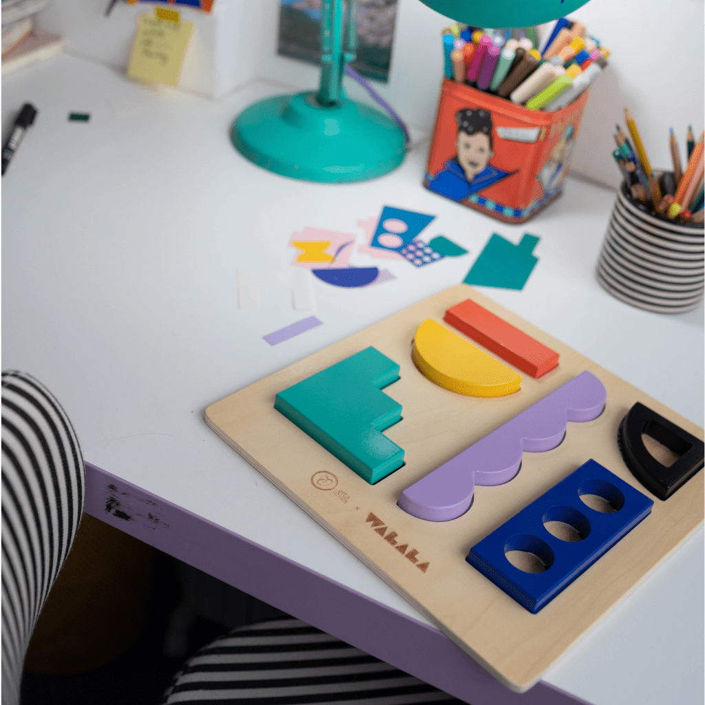 WOODEN PUZZLE BOARD - ETTA LOVES X WALALA STUDIO - Etta Loves