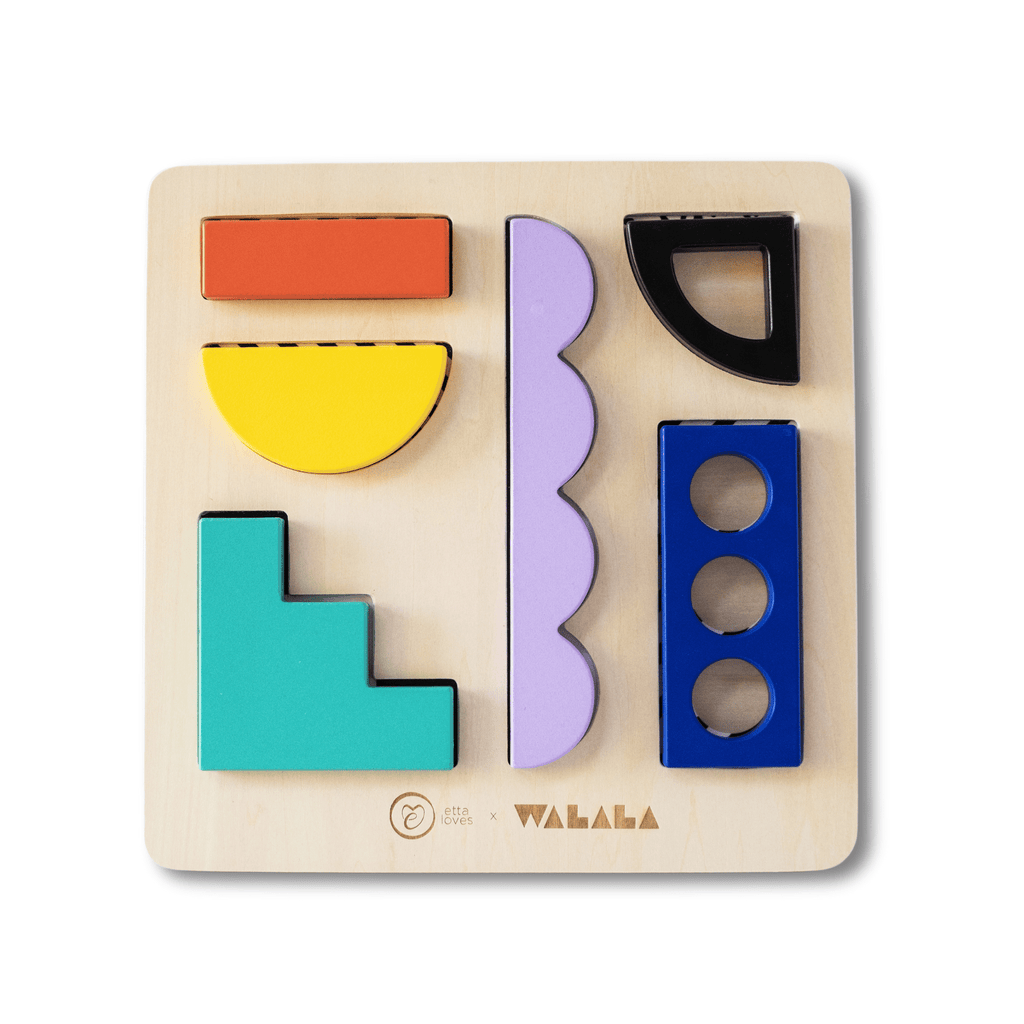 WOODEN PUZZLE BOARD - ETTA LOVES X WALALA STUDIO - Etta Loves