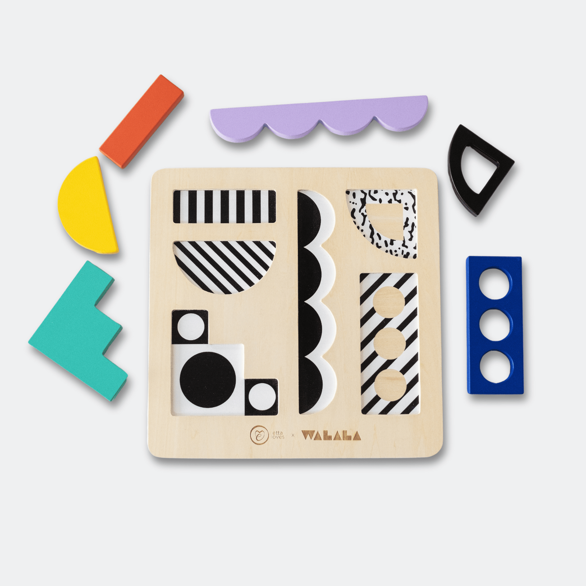 WOODEN PUZZLE BOARD Suitable 12 months onwards