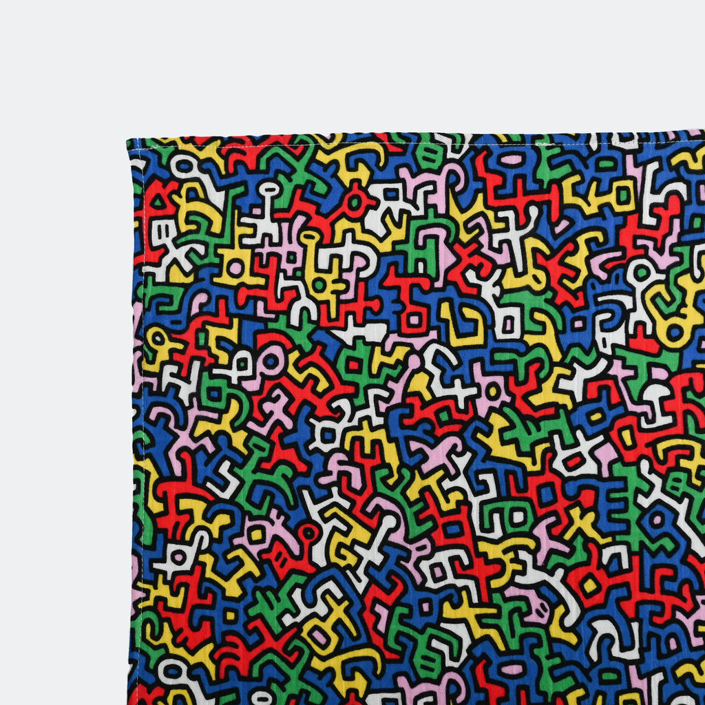 ETTA LOVES x KEITH HARING XL muslin square - sensory play for 5+ months