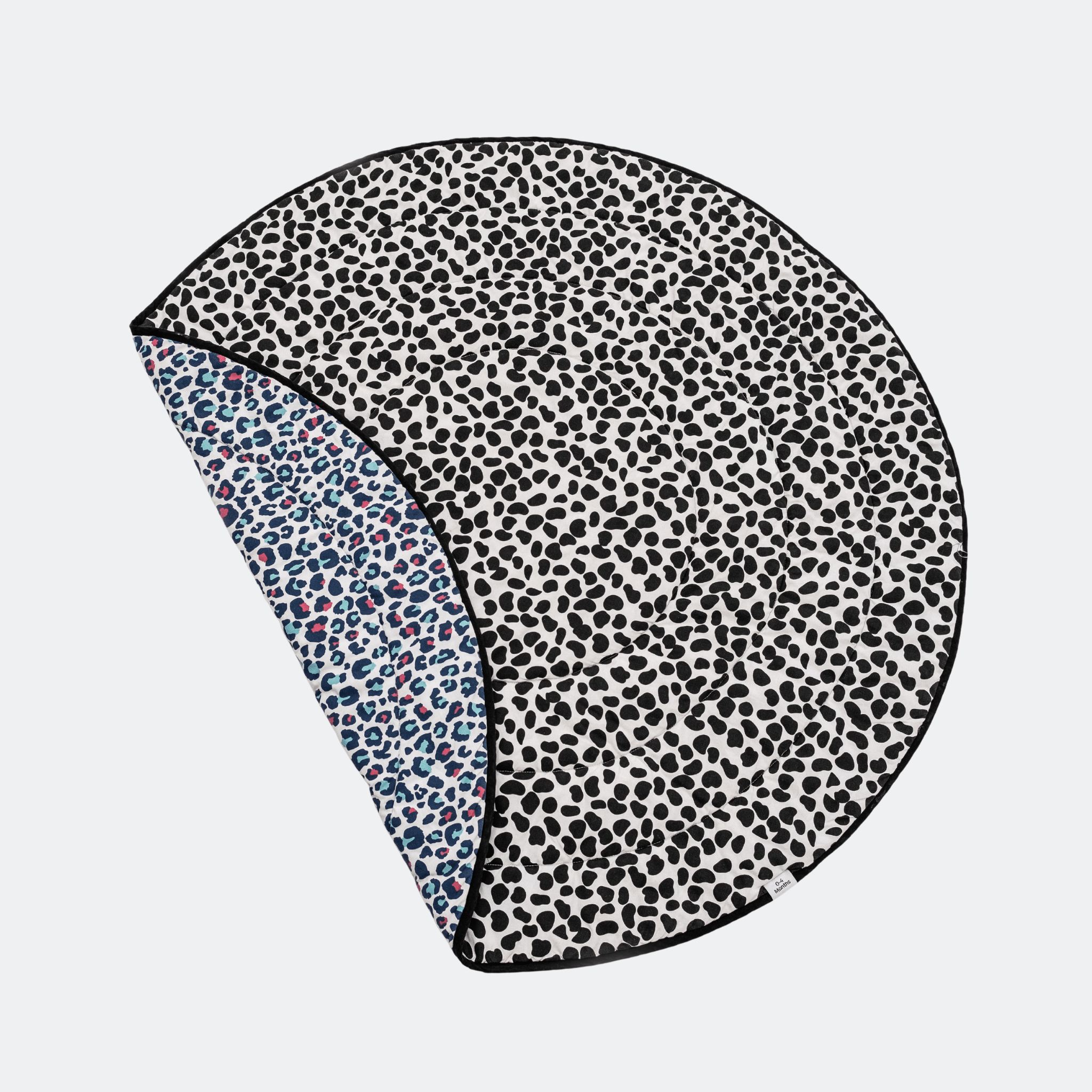 ANIMAL PRINT PLAYMAT - reversible newborn to 4 months and 5+ months - Etta Loves