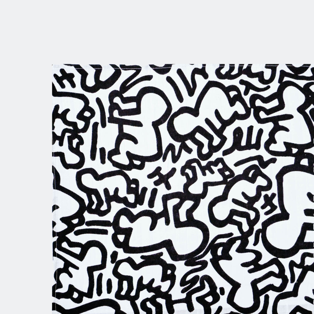 ETTA LOVES x KEITH HARING 'BABY' MUSLIN - for newborn to 4 months old babies - Etta Loves