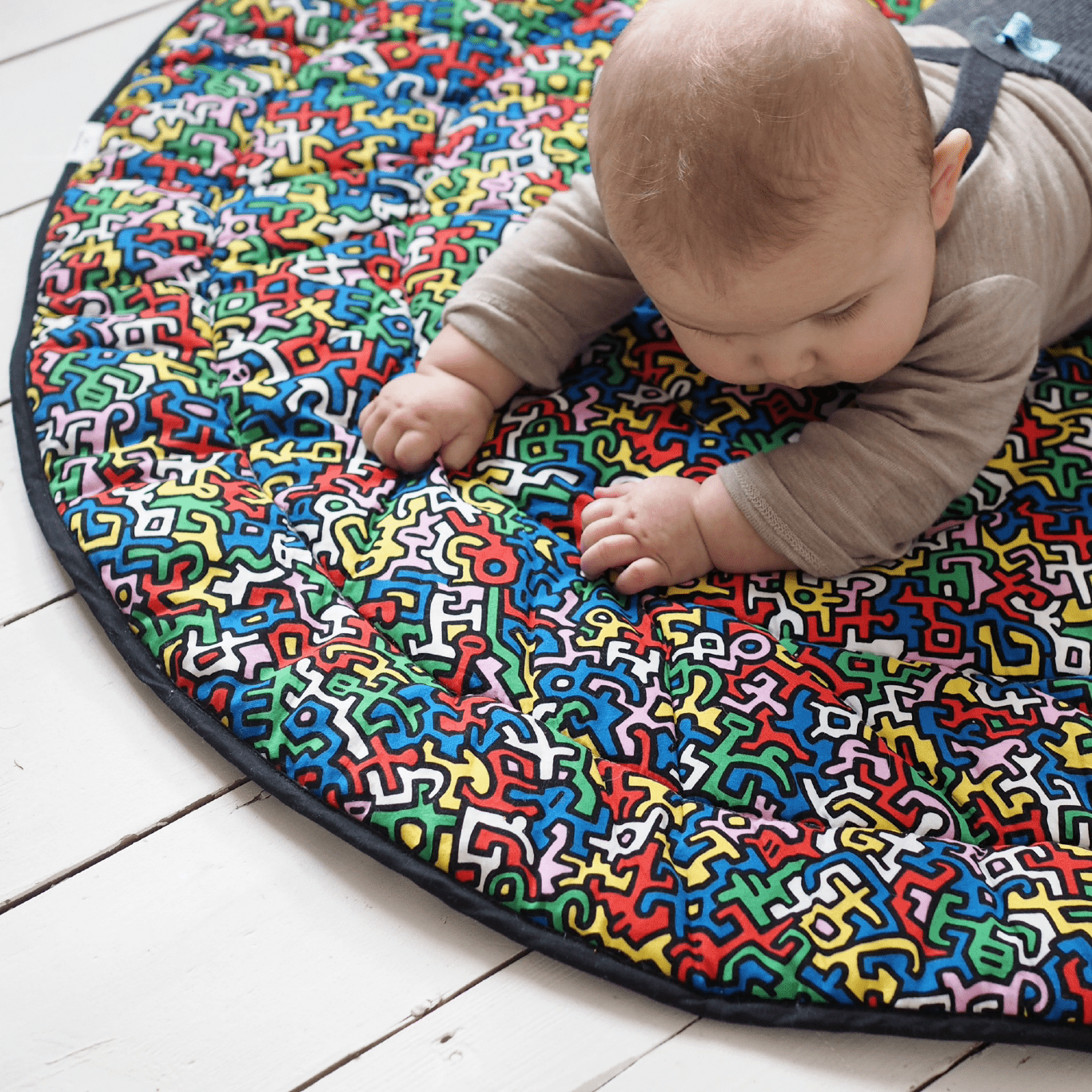 ETTA LOVES x KEITH HARING PLAYMAT - reversible newborn to 4 months / 5+ months - Etta Loves