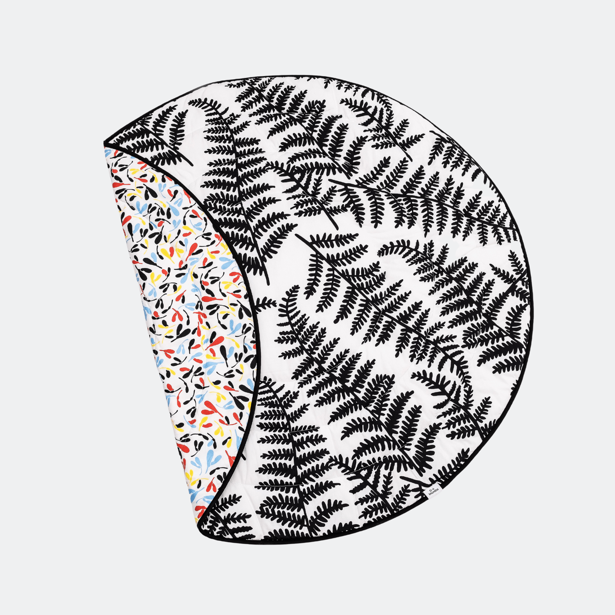 PLANT PRINT PLAYMAT - reversible newborn to 4 months and 5+ months - Etta Loves