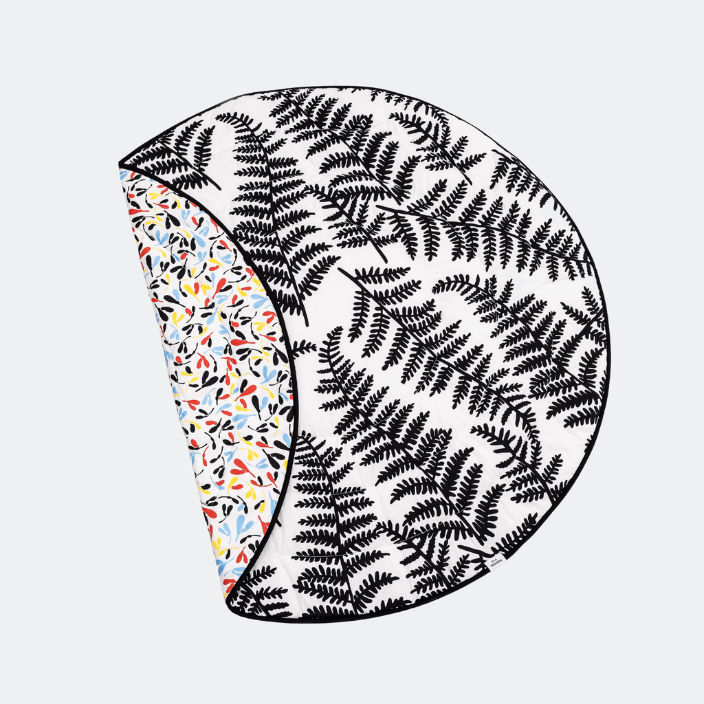 PLANT PRINT PLAYMAT - reversible newborn to 4 months and 5+ months - Etta Loves