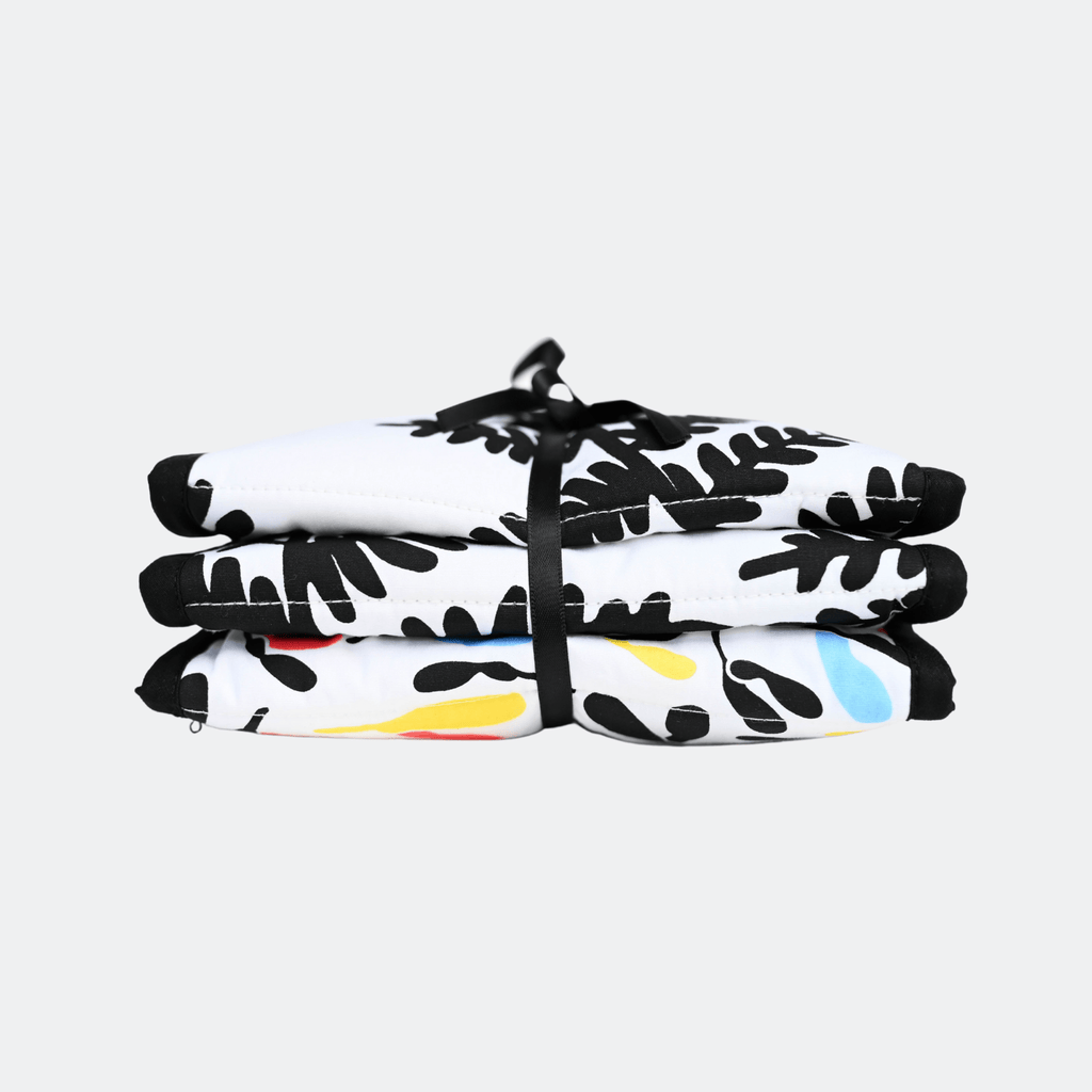 PLANT PRINT SENSORY STRIP - reversible newborn to 4 months and 5+ months - Etta Loves