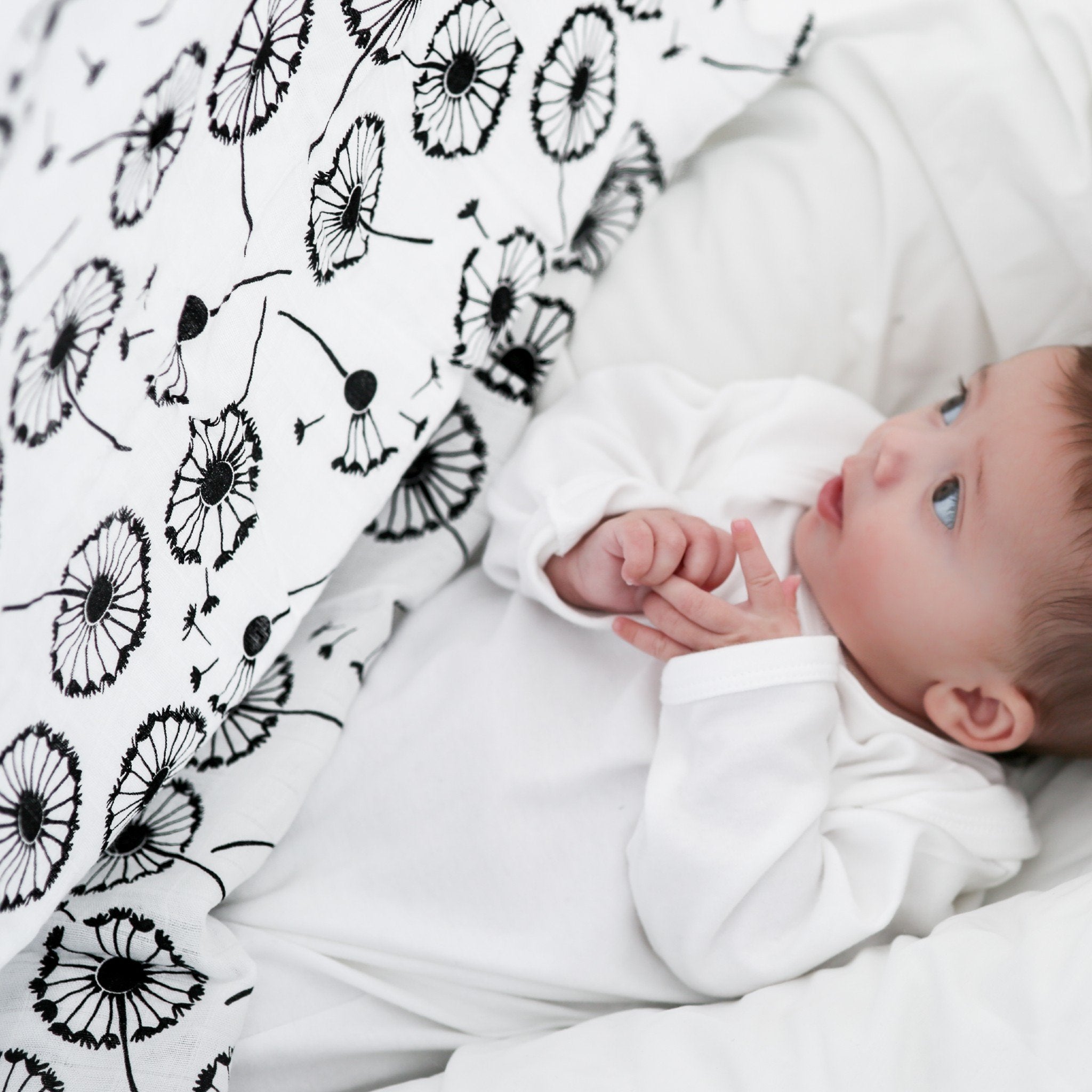 XL DANDELION MUSLIN - for newborn to 4 months old babies - Etta Loves
