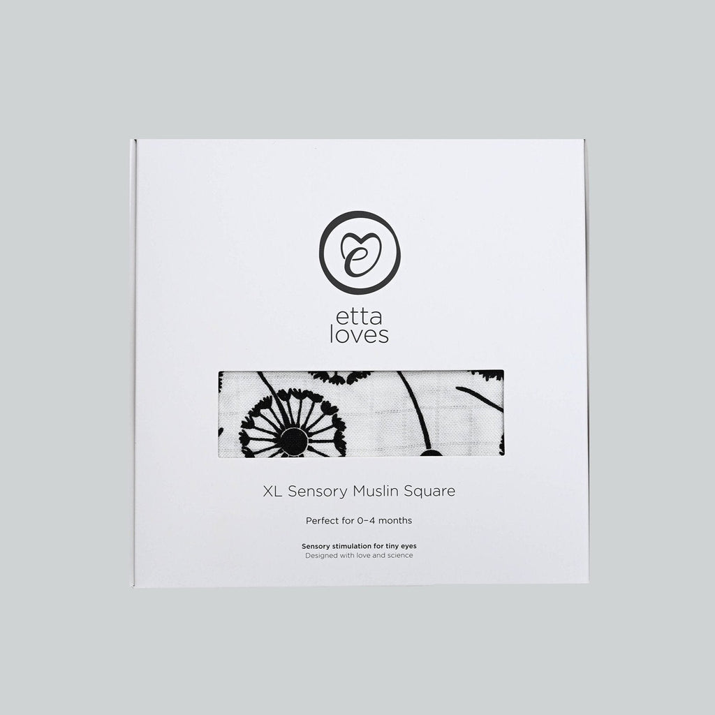 XL DANDELION MUSLIN - for newborn to 4 months old babies - Etta Loves