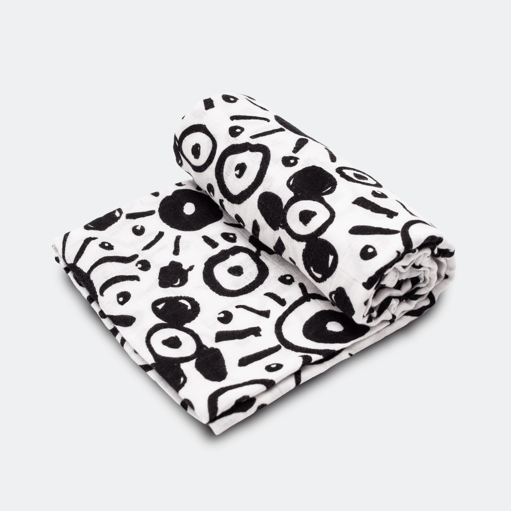 XL EYES MUSLIN - for newborn to 4 months old babies - Etta Loves