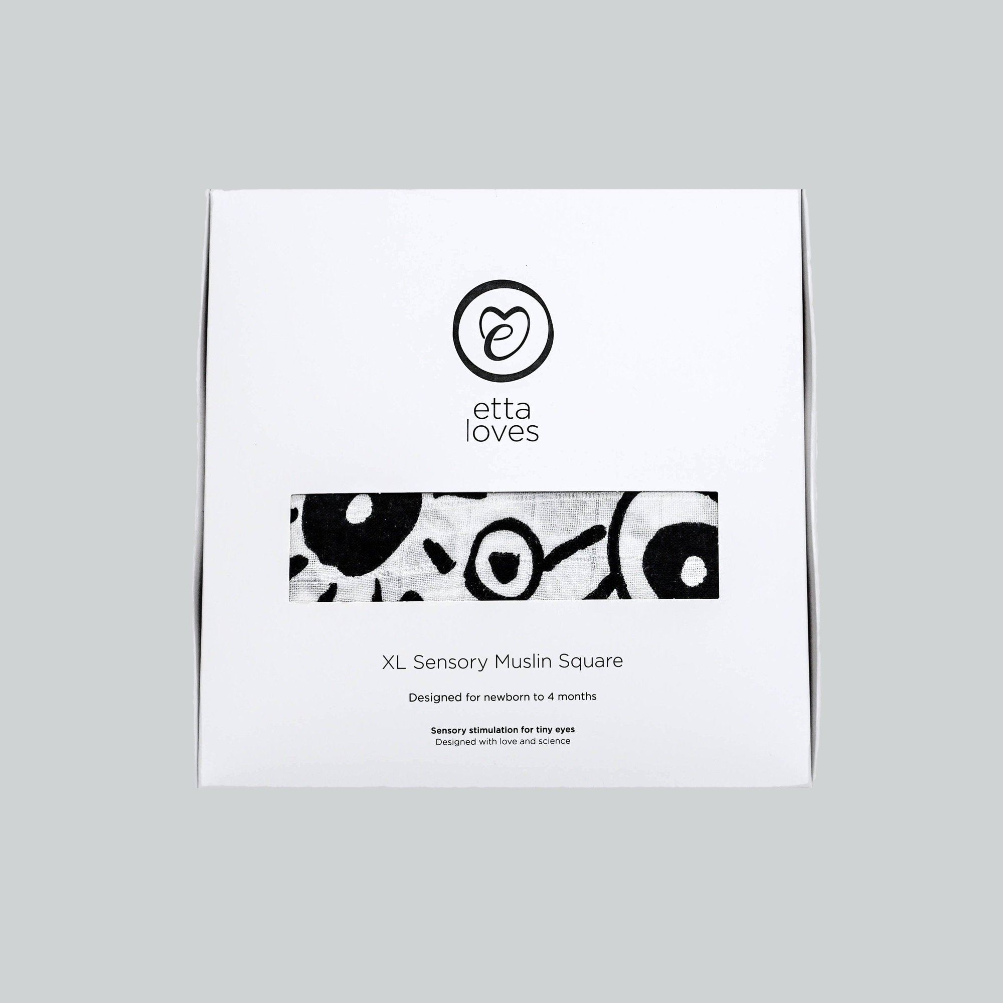 XL EYES MUSLIN - for newborn to 4 months old babies - Etta Loves