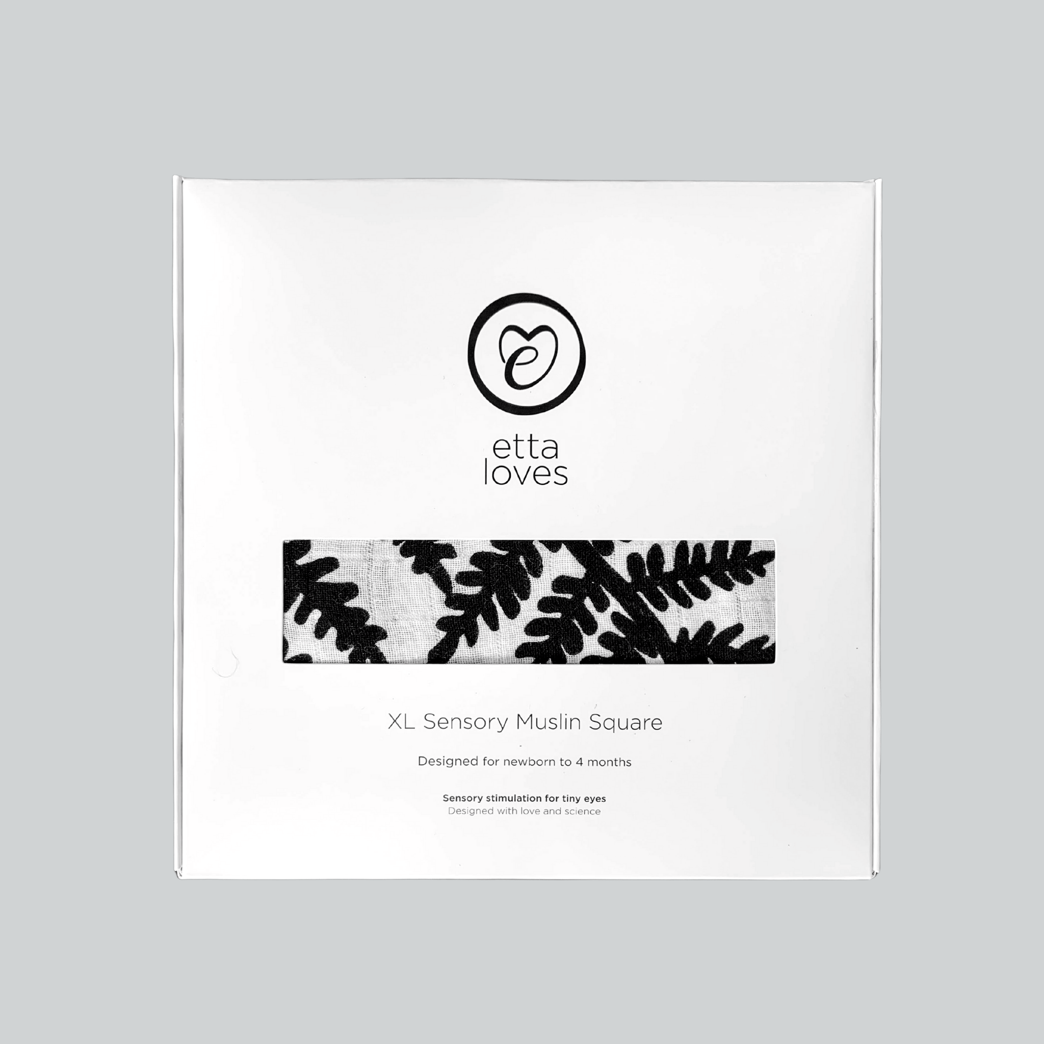 XL FERN MUSLIN - for newborn to 4 months old babies - Etta Loves